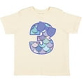 thumbnail image 3 of Inktastic 3rd Birthday Mermaid 3 Year Old Girl Girls Toddler T-Shirt, 3 of 5