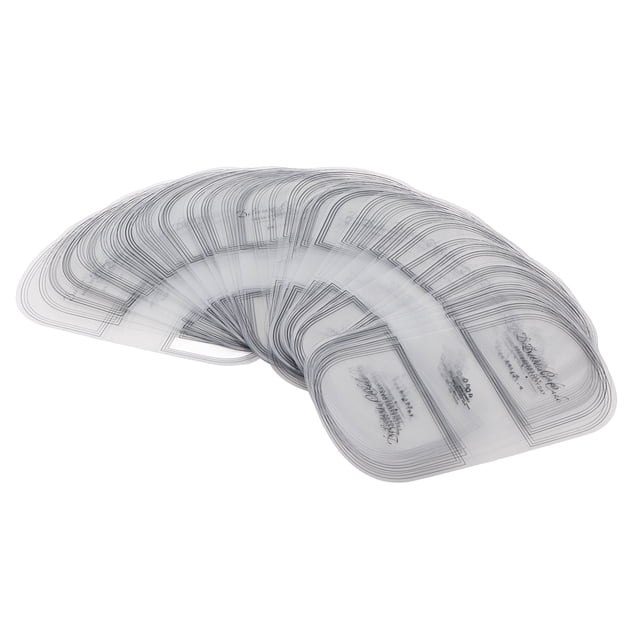100 Pcs Bordure de Gâteau Enrouler Demi-Cercle Transparent Gâteau Mousse Cuisson Cuisson Collier Accessoire