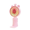 thumbnail image 2 of Ventilador de mano | Mini ventilador portátil recargable por USB | Ventilador personal | 3 velocidades, funcionamiento silencioso, 2 of 6