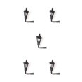 thumbnail image 3 of Yuarrent Luces de pared Modelo a escala LED Farola de metal Escala Material de diseño Lámparas colgantes en miniatura Artesanía 1:87 Luz Type2 NO2, 3 of 6