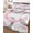 Pink, variant on Red Grey Full Size Down Alternative Comforter, Lightweight Comforter Quilt Bedding Set with Pillow Shams Geometric Circle Modern Abstract Simple Art All Seasons Bed Comforter Duvet Insert 78"x90"