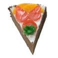 thumbnail image 2 of Rebanada de pastel Artificial, postres de imitación, pastel decorativo con forma de triángulo, rebanada falsa de pastel, modelo de pastel falso para Estilo B, 2 of 8