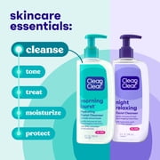 Clean & Clear Day & Night Face Cleansers, 2 Pack, 2 x 8 fl. oz