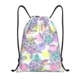 thumbnail image 1 of Saiise Sea Turtles Pattern Sports Drawstring Backpack - String Swim Gym Bag with Wet Proof Pocket for Women&Men-Small, 1 of 6