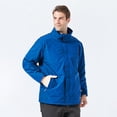 thumbnail image 1 of Chaquetas de exterior 3 en 1 Cortavientos Softshell Impermeable con capucha Abrigo de lluvia Chaquet Abanopi Abrigos deportivos, 1 of 7