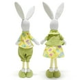 thumbnail image 6 of Jesscasday Handmade Plushes Easters Bunnys Gnomes Long Legged Rabbit Dolls for Spring Decoration and Holiday Decorations, 6 of 13