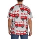 thumbnail image 3 of Fotbe Gnomes On The Car Camisa Estampada de Manga Corta para Hombre, Casual de Verano, Estilo Playero, Sin Arrugas-4X-Large, 3 of 5