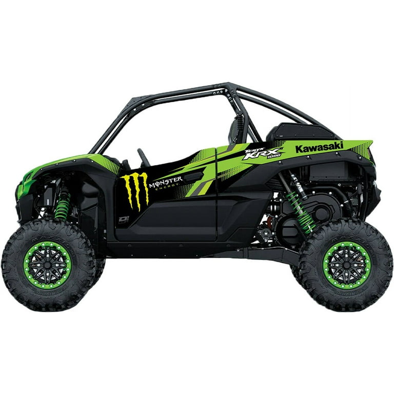 D'Cor Visuals Green Monster Energy '20 Kawasaki Teryx KRX 1000
