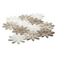 thumbnail image 5 of Fresh Vloom Brown Floral Pattern Polished Glass Mosaic Wall and Floor Tile, 5 of 8