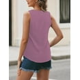 thumbnail image 4 of FOLUNSI Womens Summer Tank Top Sleeveless Casual Loose Dressy Work Shirt s-xxl, 4 of 6