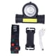 thumbnail image 1 of Faro LED de doble fuente de luz COB recargable, faro superbrillante para acampar al aire libre, pesca nocturna, 1 of 10