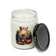 thumbnail image 2 of Happy Halloween Vampire Mastiff BOO with Pumpkins Fun and Spooky Soy Wax Candle Mastiffs Dog Lover Gifts Idea 9oz White Birch & Black Pepper Candle - 00018, 2 of 5