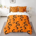 thumbnail image 2 of Castle Fairy Teens Black Snake Bedding Comforter Set,Abstract Animal Full Bedding Set, 2 of 8