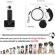 thumbnail image 2 of Correa Retráctil Para Perro De Con Led Y Asignación De Bolsa, 2 of 6