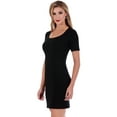 thumbnail image 5 of InstantFigure Short Dress with Square Neck and Short Sleeves 168027, 5 of 5