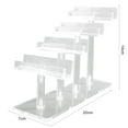 thumbnail image 7 of Pnellth 1 Set Acrylic Glasses Display Stand Multi-tiers Heavy Duty Non-slip Freestanding Desktop Sunglasses Eyeglasses Eyewear Show Holder Rack, 7 of 7