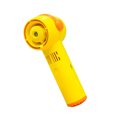 thumbnail image 1 of Bewildely Mini ventilador portátil para exteriores, rociador de niebla sin hojas, ajuste de velocidad de 3 niveles, ventilador eléctrico USB portátil Electrodomésticos amarillo Bewildely HA004989-04B, 1 of 6