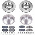thumbnail image 3 of PowerStop Front and Rear Stock Replacement Brake Pad and Rotor Kit Fits: KIA Select Models KOE7920, 3 of 8