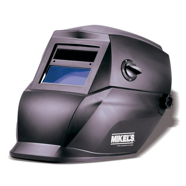 Careta Para Soldar MIKELS Amplia Ventana Negro 1 Pieza 4 Sensores
