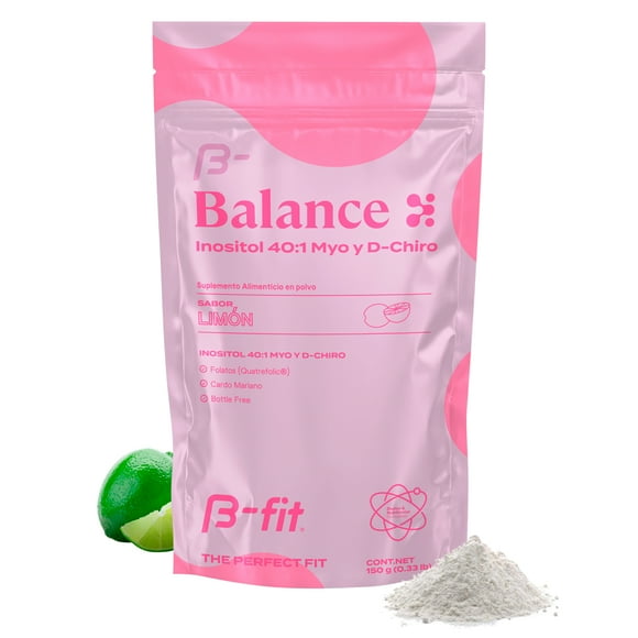 B-FIT Inositol Mezcla Óptima 150g Suplemento Alimenticio En Polvo Sin Gluten