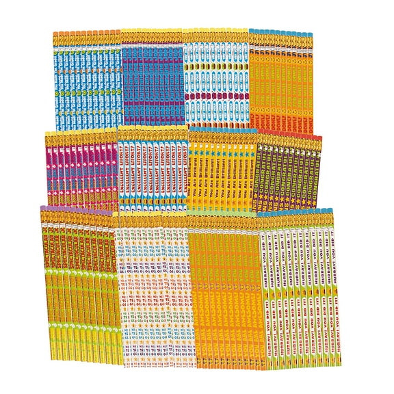 Mega Award Pencil Assortment - Stationery - 144 Pieces