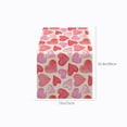 thumbnail image 3 of HongHeng Valentine's Day Table Runner Romantic Anniversary Party Decoration Pink Red Love Heart Kitchen Dining Room Home Decor, 3 of 6