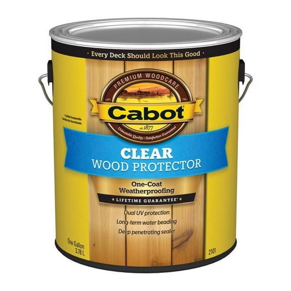 Cabot Clear Wood Protector, 1 Gallon 140.0002101.007