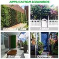thumbnail image 4 of Bolsas de cultivo de pared, soporte de cultivo interior para plantas al aire libre, macetero vertical con 12 bolsillos para plantas de legumbres JM, 4 of 4
