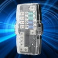 thumbnail image 2 of KSTE Car Stereo Audio ANL hoja Bloques de fusibles de distribución Holder 0 / 4GA 4 Way fusibles Box Block 30A 60A, 2 of 8