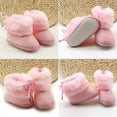 thumbnail image 2 of Fashion Newborn Baby Kids Winter First Walkers Shoes Booties Soft Soled Keep Warm Infant Toddler Girls Boys Crib Shoes, 2 of 8
