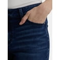 thumbnail image 4 of Time and Tru Women's Cropped Flare Jeans with Raw Hem, 26” Inseam, Sizes 2-20, 4 of 6
