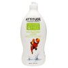 Attitude Sustainable Wellbeing Dish Soap, Green Apple & Basil, 23.7 Oz