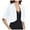 White, variant on Women Shrug Soft Chiffon Open Front Sheer Sleeve Bolero Cardigan for Evening Dress Navy, One Size