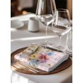 thumbnail image 6 of Bunny Easter Cloth Napkins Set of 8 Reusable Dinner Napkins, Pink Plaid Spring Floral Pastoral Cocktail Napkin Washable Table Napkins for Wedding/Holiday Party/Baby Shower 20"x20", 6 of 7