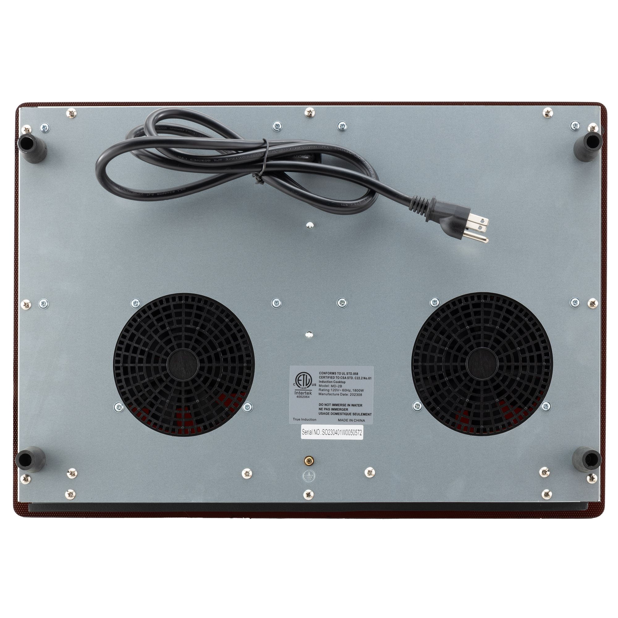 RV Induction Cooktop Dual Burner Electric Range