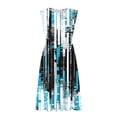 thumbnail image 5 of Zedker Floral 2026 Summer Dresses for Women Casual Sleeveless A-Line Pleated Midi Sun Dresses Casual Beach Flowy Tank Dresses with Pockets Blue Size S-XXL, 5 of 7