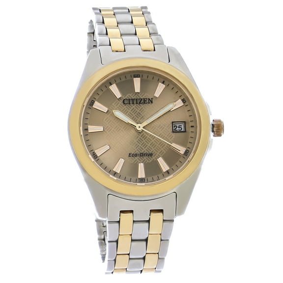 Citizen Eco Drive Corso Women's Two-Tone Stainless Steel Watch EO1226-59X