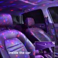 thumbnail image 4 of Graflsoa 5V USB Rechargeable 3W RGB LED Car Atmosphere Light with Magnetic Base, Sound Control, 300mAh Battery, Black (No Remote), 4 of 6