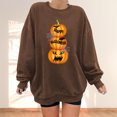 thumbnail image 1 of ICHUANYI liquidación moda mujer Otoño Invierno Halloween gafas chica estampado Casual deportes cuello redondo chándales manga larga ICHUANYI WER202308174171, 1 of 4