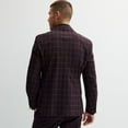 thumbnail image 2 of Men's Apt. 9® Premier Flex Performance Extra-Slim Washable Suit Jacket Color: Tan Blue Plaid Size: 36 REG, 2 of 4