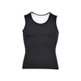 thumbnail image 3 of Seitruly Hombres Polímero Sudor Sauna Chaleco Body Cintura Entrenador Chaleco adelgazante Compresión Fajas Corsé Abdomen fajas S/M Seitruly CE000203-01, 3 of 6