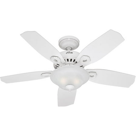 Hunter Auberville Ii 44 Ceiling Fan With Light Kit White Com Hunter Auberville Ii 44 Ceiling Fan With Light Kit White