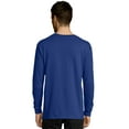 thumbnail image 3 of Hanes Men's and Big Men's ComfortSoft Long Sleeve Tee, Up to Size 3XL, 3 of 4