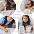 thumbnail image 5 of DIY Picture Frame Craft Kits - Arts and Crafts for Girls Ages 6 7 8 9 10 11 12 + Year Old, Birthday Gifts Art Supplies Fun Toys for Kids Boys Teens, 5 of 6