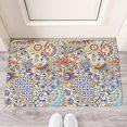 thumbnail image 2 of Bohemian Geometric Patterns (5) Door Mat Welcome Door Mat for Front Door, Home Entrance, Yard, Floor, Patio, Non Slip Spring Summer Welcome Mat Indoor Outdoor Doormat 30"*17", 2 of 6