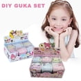 thumbnail image 4 of Paquete de material artesanal de Sanrio Guka, caja de regalo suave y bonita de Guka, caja de almacenamiento, cadena de disco Gu, pegatina de cuenta manual, 4 of 6