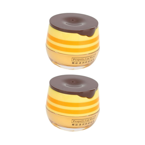 Honey Lip Balm, Exfoliate Moisturizing Beeswax Lip Bee Balm  For Home
