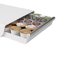 thumbnail image 6 of Mind Reader Single Serve Coffee Pod Drawer, 30 Pod Capacity, 10.5"L x 12.75"W x 2.5"H, White, 6 of 10