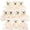 10pcs-beige, variant on Tezituor 10 Packs Teddy Bears Bulk 12" Teddy Bear Stuffed Animals Plush Toy