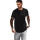 thumbnail image 1 of Playera Negra Hombre Estampado Deportivas Tenis Casual, 1 of 8